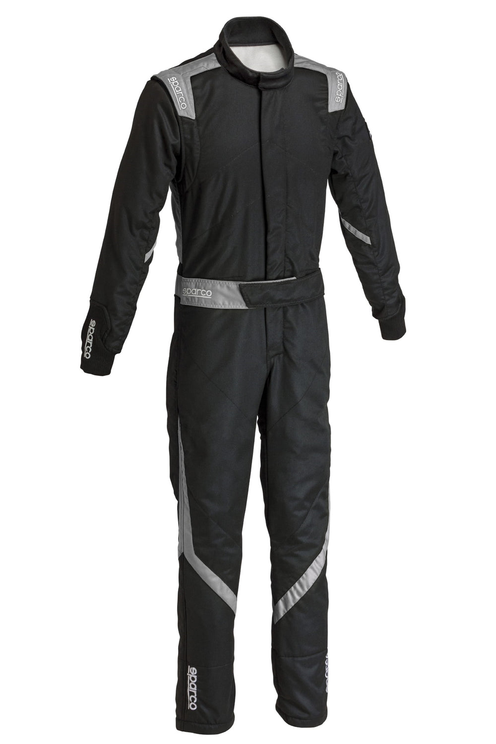 Sparco Competition Youth FIA/SFI Racing Suit - Black/Gray
