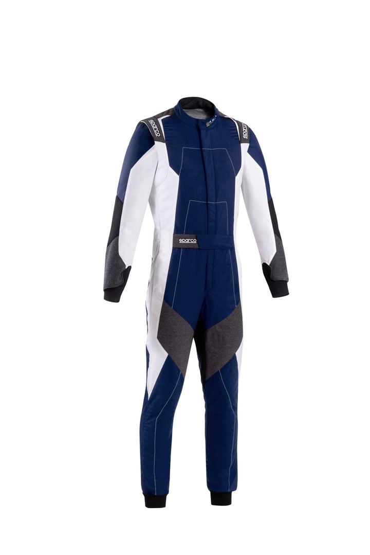 Sparco X-Light FE Racing Suit - Navy/White
