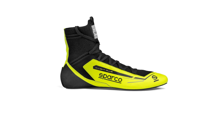 Sparco X-Light Plus Racing Shoes - Yellow/Black