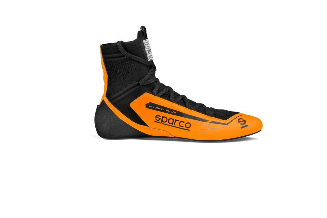 Sparco X-Light Plus Racing Shoes - Orange/Black