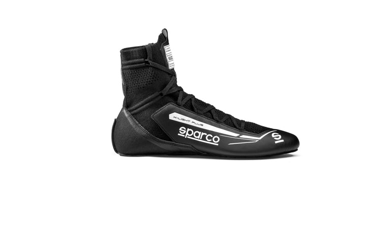 Sparco X-Light Plus Racing Shoes - Black/White
