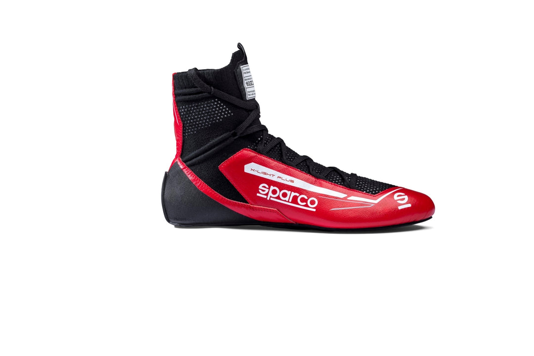 Sparco X-Light Plus Racing Shoes - Red/Black