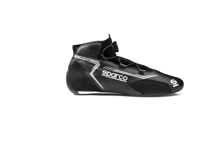 Sparco Rapid Racing Shoes - Black/Gray