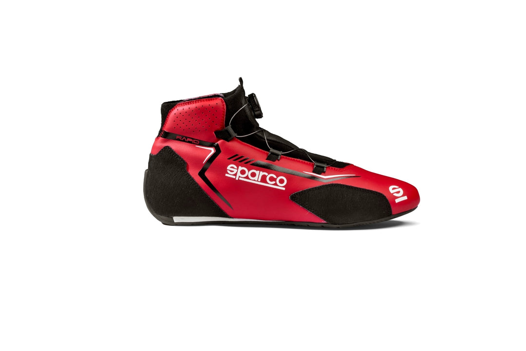 Sparco Rapid Racing Shoes - Red/Black