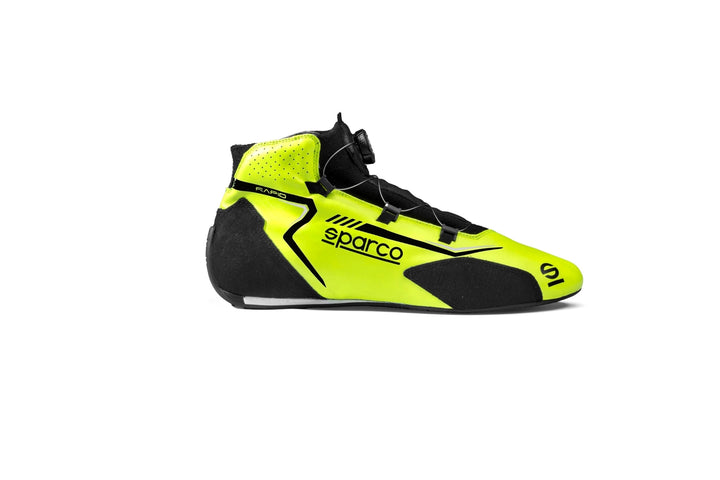 Sparco Rapid Racing Shoes - Yellow/Black