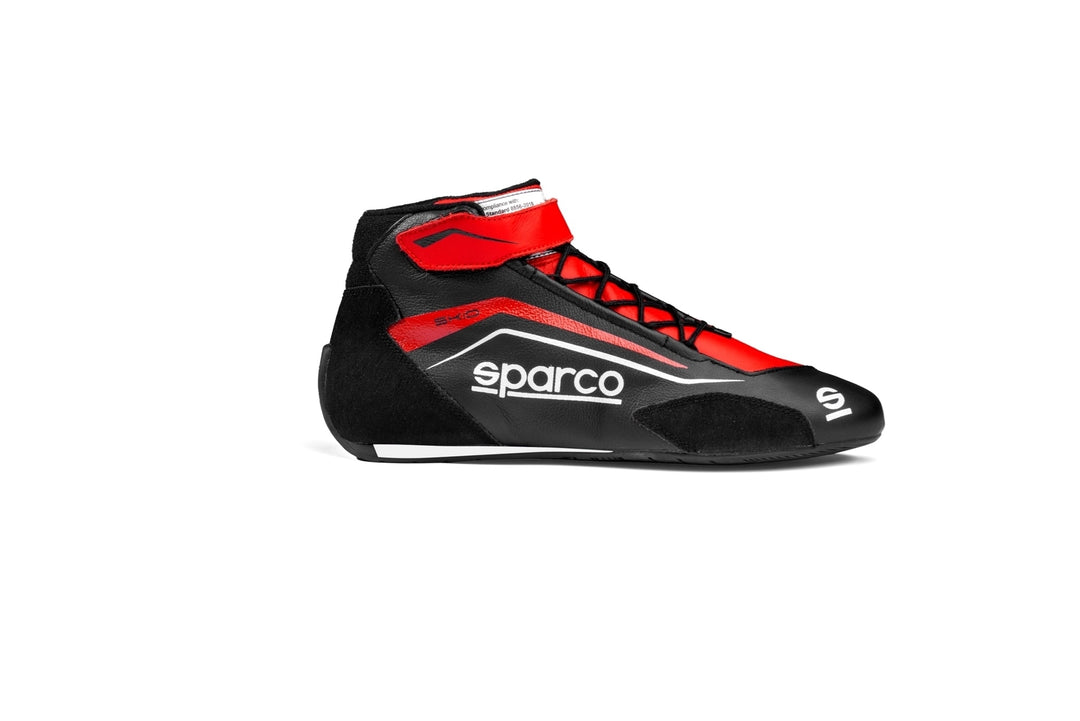Sparco Skid Driving Shoes - Black/Red