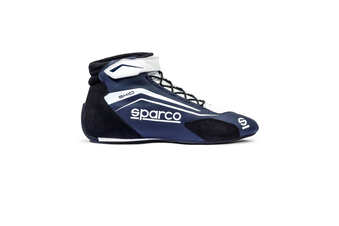Sparco Skid Driving Shoes - Blue/White