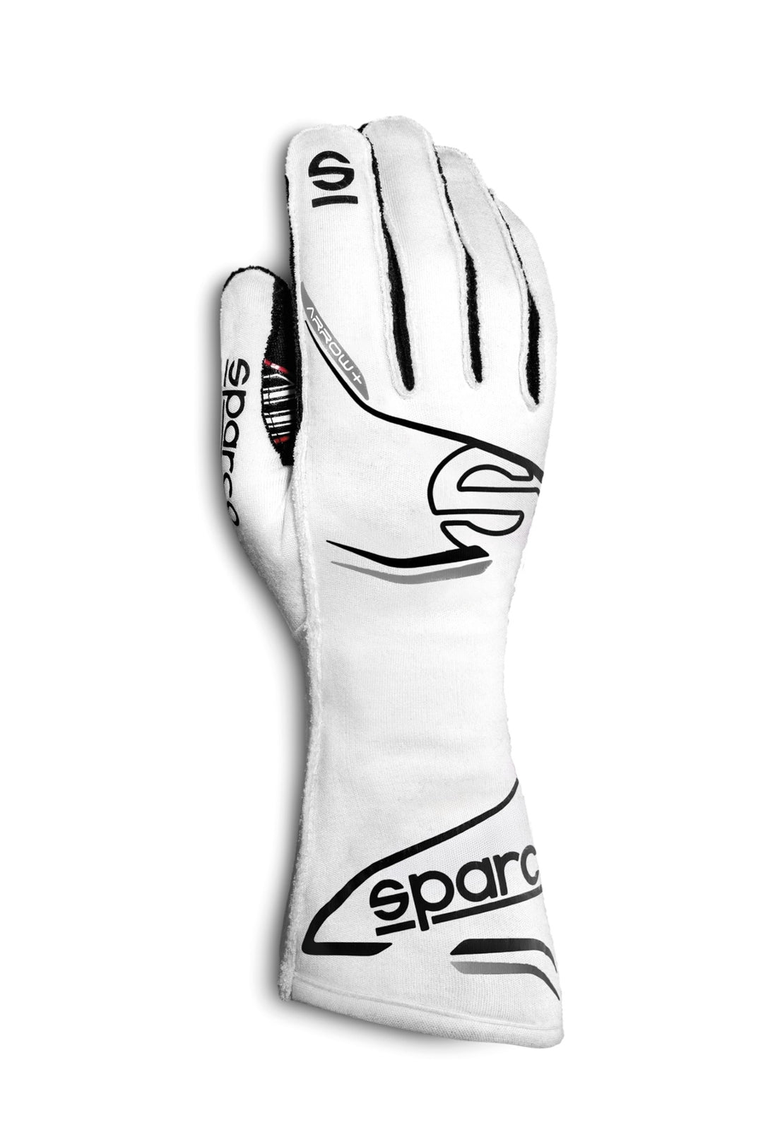 Sparco Arrow+ FIA Racing Gloves - White/Black