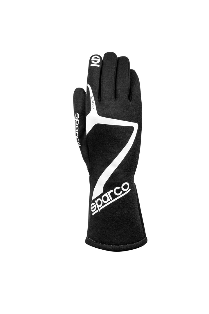Sparco Land FIA Racing Gloves - Black