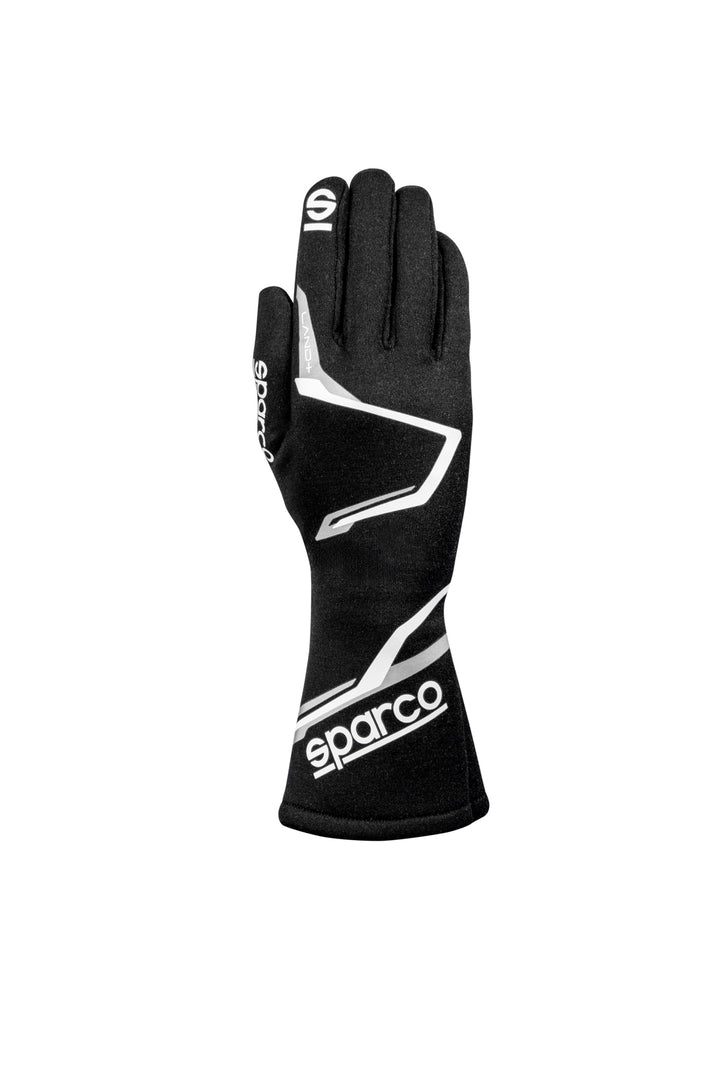 Sparco Land+ FIA/SFI Racing Gloves - Black