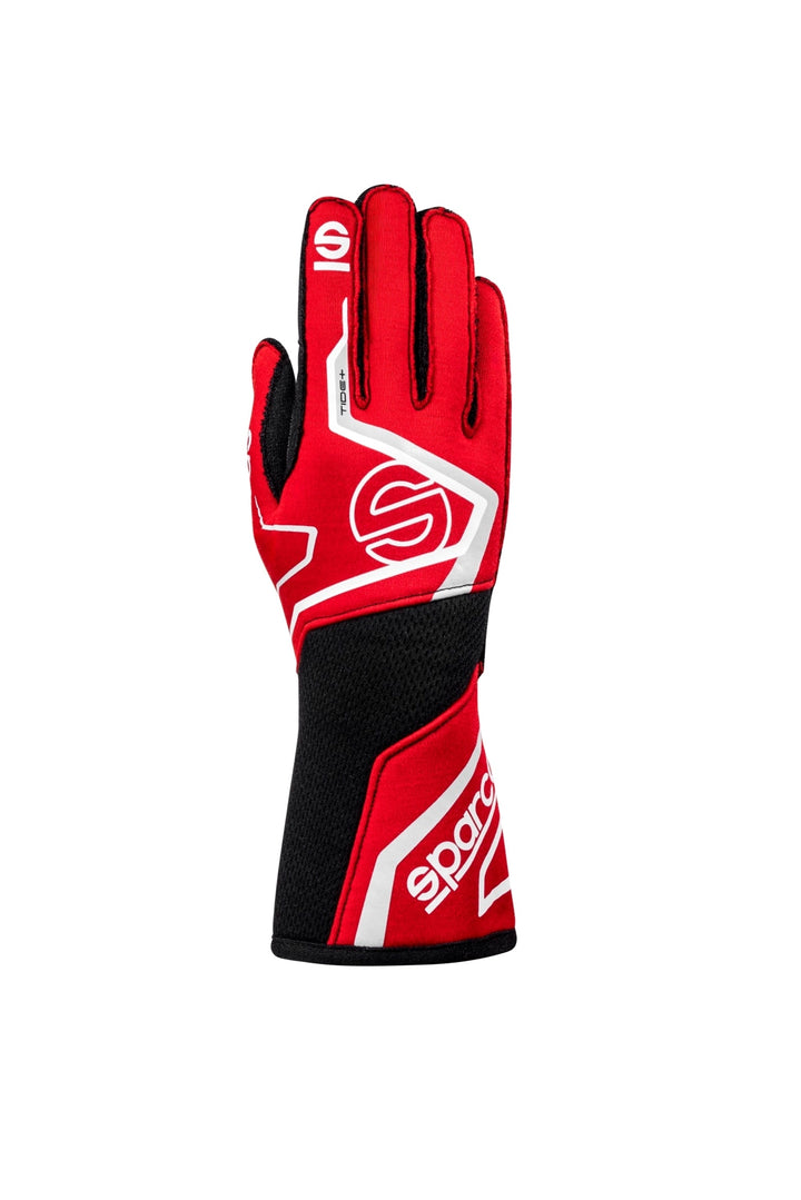 Sparco Tide+ FIA Racing Gloves - Red/Black