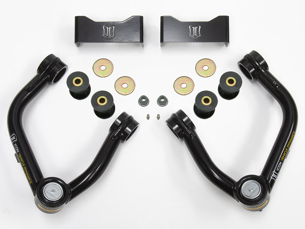 ICON 2019-2021 Ford Ranger Tubular Upper Control Arm/Delta Joint Kit Al Knuckle (98510DJ)