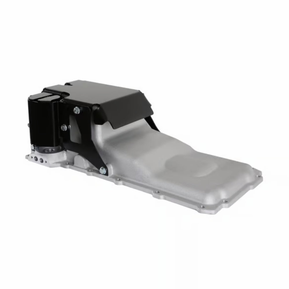 Holley GM LS Swap Oil Pan - 4WD / Truck / Off-Road - Black | SKU 302-4BK