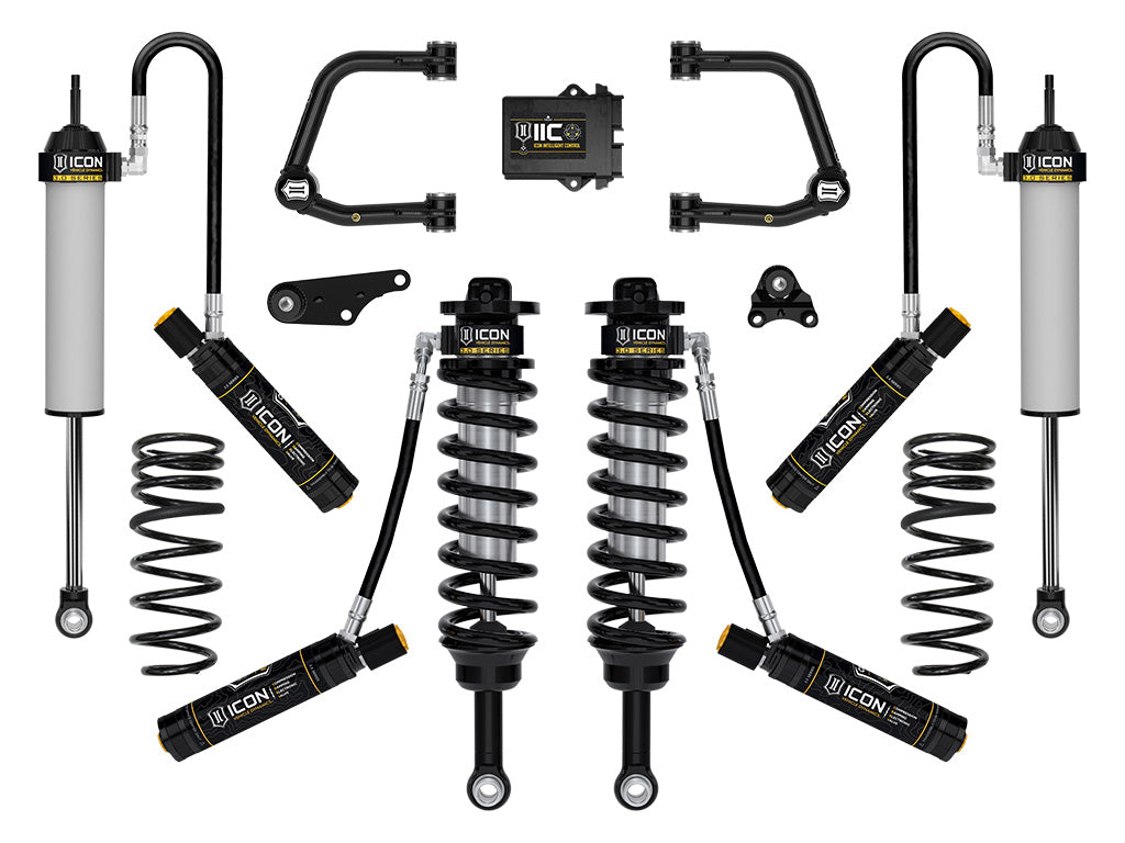 ICON 2025-2026 Toyota 4Runner 4WD Hybrid 2.25-3" Lift Stage 1 3.0 Suspension w/CDEV Tubular