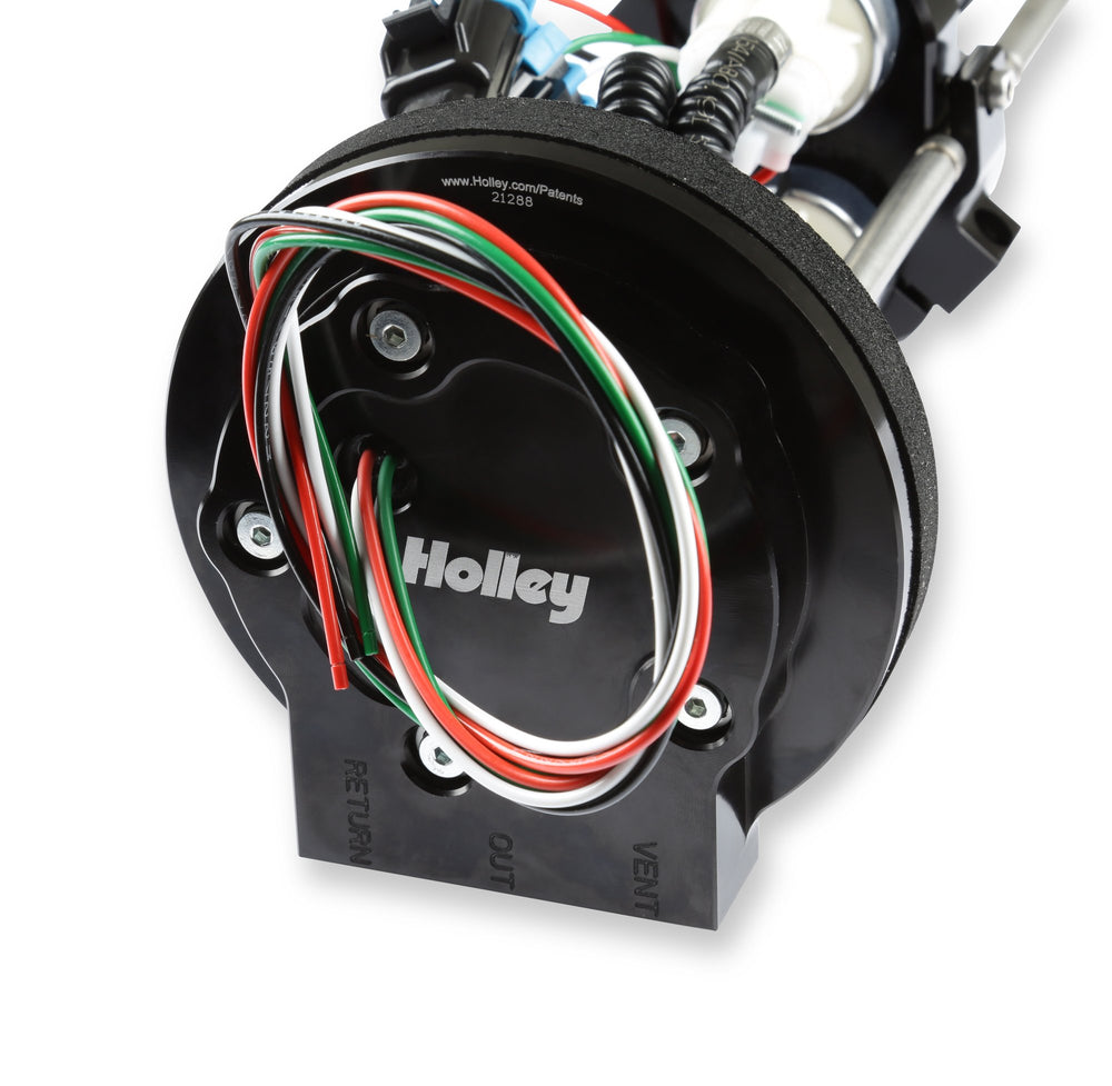 HOLLEY DUAL 450 LPH IN-TANK RETROFIT FUEL MODULE W/RETURN | SKU 12-173