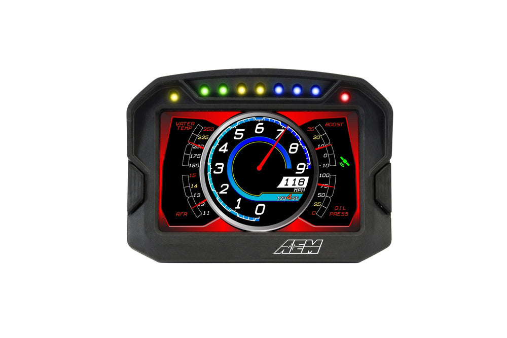 AEM CD-5LG Carbon Logging Display with Internal GPS | SKU 30-5603
