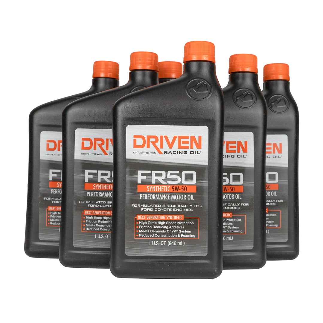 FR50 5W-50 Synthetic Motor Oil - DISCONTINUED - See description for options