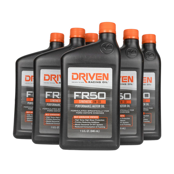 FR50 5W-50 Synthetic Motor Oil - DISCONTINUED - See description for options