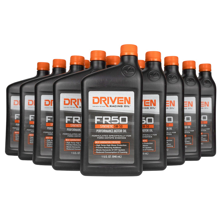FR50 5W-50 Synthetic Motor Oil - DISCONTINUED - See description for options