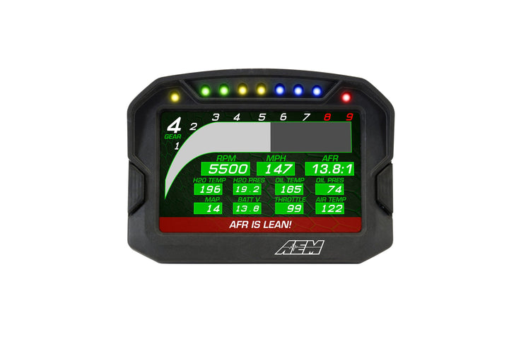AEM CD-5G Carbon Non-Logging Display with Internal GPS | SKU 30-5602