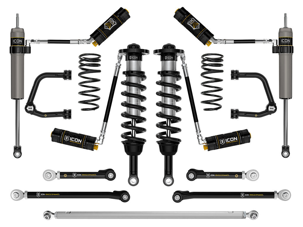 ICON 2025-2026 Toyota 4Runner 2WD 1.25-3" Lift Stage 10 Suspension System Tubular
