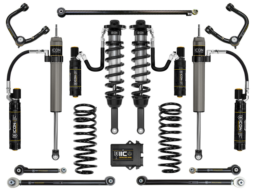 ICON 2010-2024 Toyota 4Runner 0-3.5" Lift Stage 9 Suspension System Tubular UCA (K53069T)