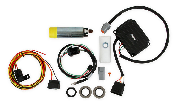VR1 Series Brushless Fuel Pump w/Controller and Bulkhead Harness Quick Kit | SKU 12-768