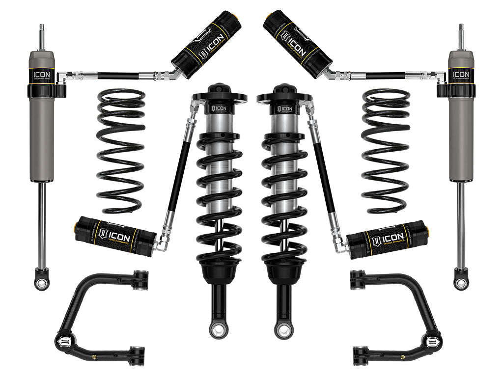 ICON 2025-2026 Toyota 4Runner 2WD 1.25-3" Lift Stage 5 Suspension System Billet (K53425)