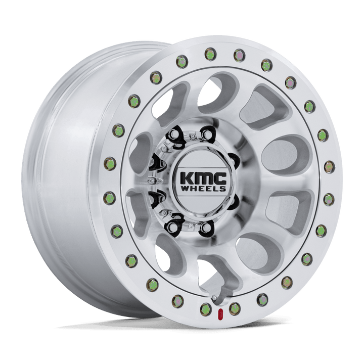 KMC KM241 E25 Beadlock Wheel - Machined