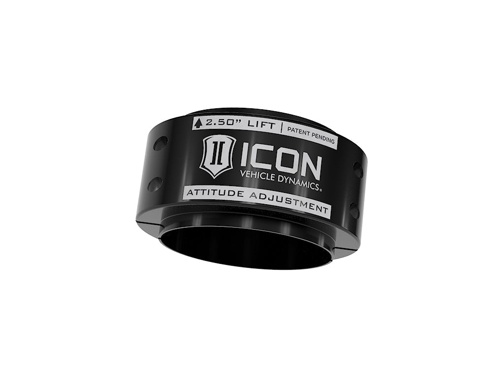 ICON Alloys 2021-2026 Ford F-150 Raptor .5-2.5" Lift Front Attitude Adjustment Collar Leveling Kit