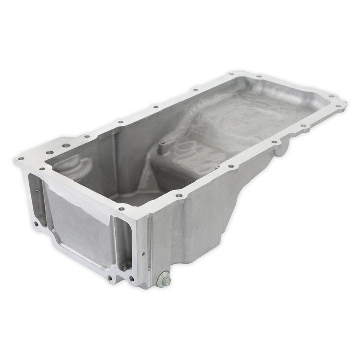 Holley GM LS Swap Oil Pan - Most Front Clearance - No Drain-Back Holes | SKU 302-5