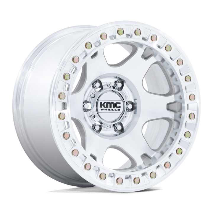 KMC KM238 VI Beadlock Wheel - Machined