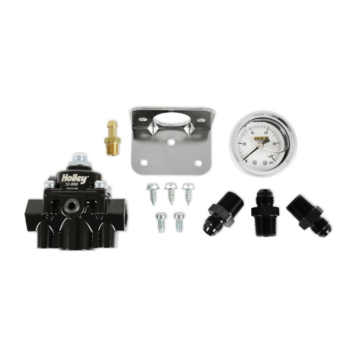 Holley Die Cast EFI Bypass Fuel Pressure Regulator Kit | SKU 12-886KIT
