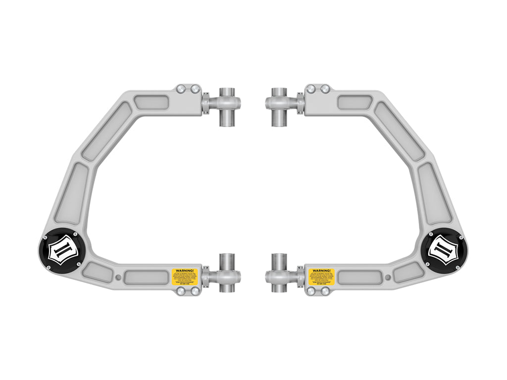 ICON 2024-2026 Toyota Tacoma/2024-2026 Land Cruiser 250 Series/2024-2026 Lexus GX550/2025-2026 4Runner Front Billet Upper Control Arms w/Delta Joint Pro