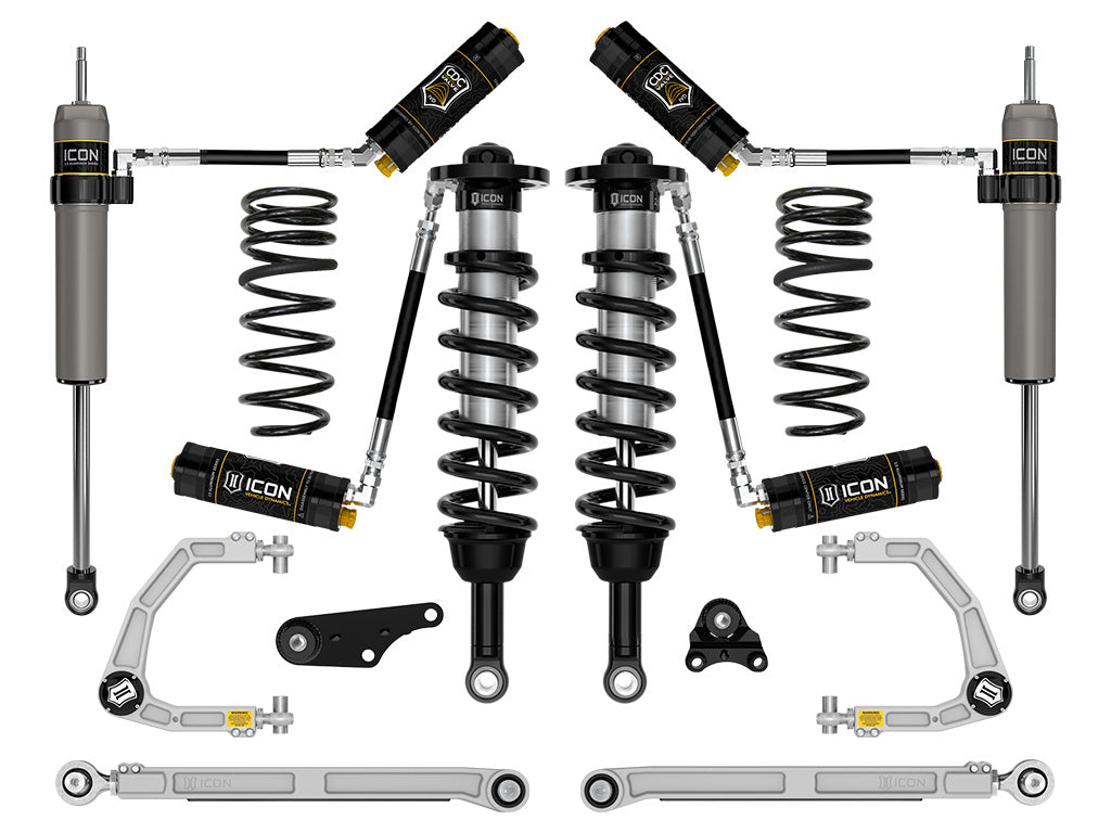 ICON 2024-2026 Toyota Tacoma 1.25-3" Lift Stage 8 Suspension Billet Overland Rear Springs