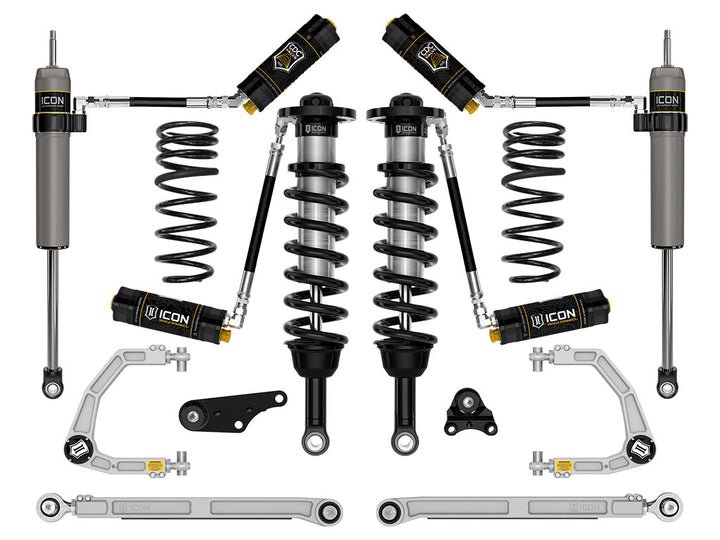ICON 2024-2026 Toyota Tacoma 1.25-3" Lift Stage 8 Suspension Billet Overland Rear Springs