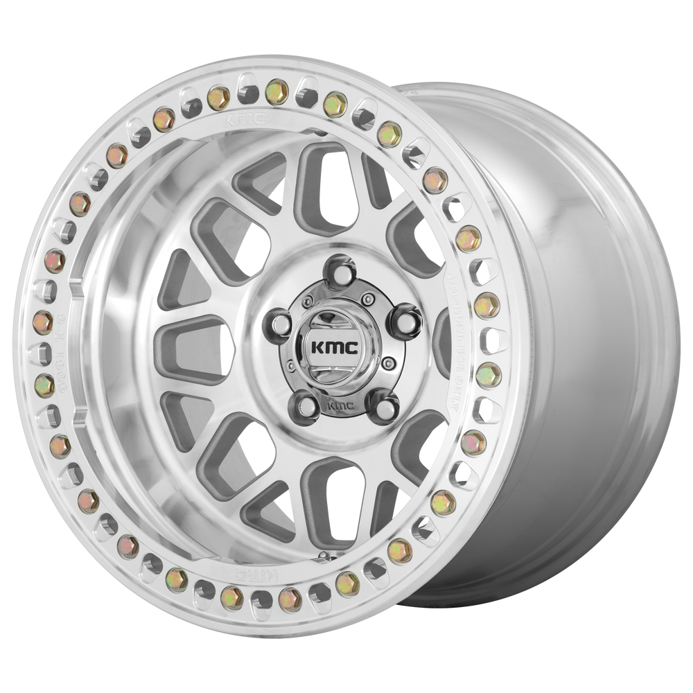 KMC KM235 Grenade Crawl Beadlock Wheel - Machined