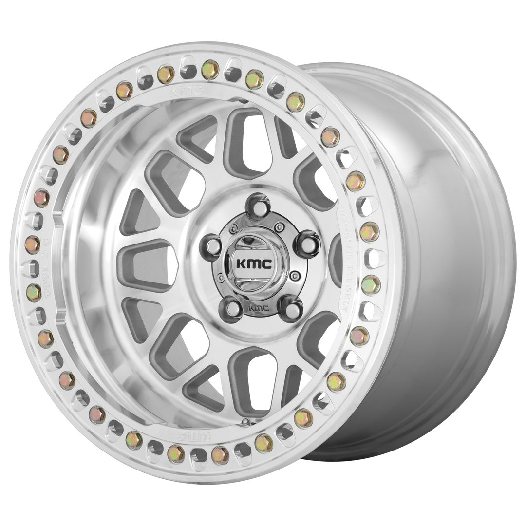 KMC KM235 Grenade Crawl Beadlock Wheel - Machined