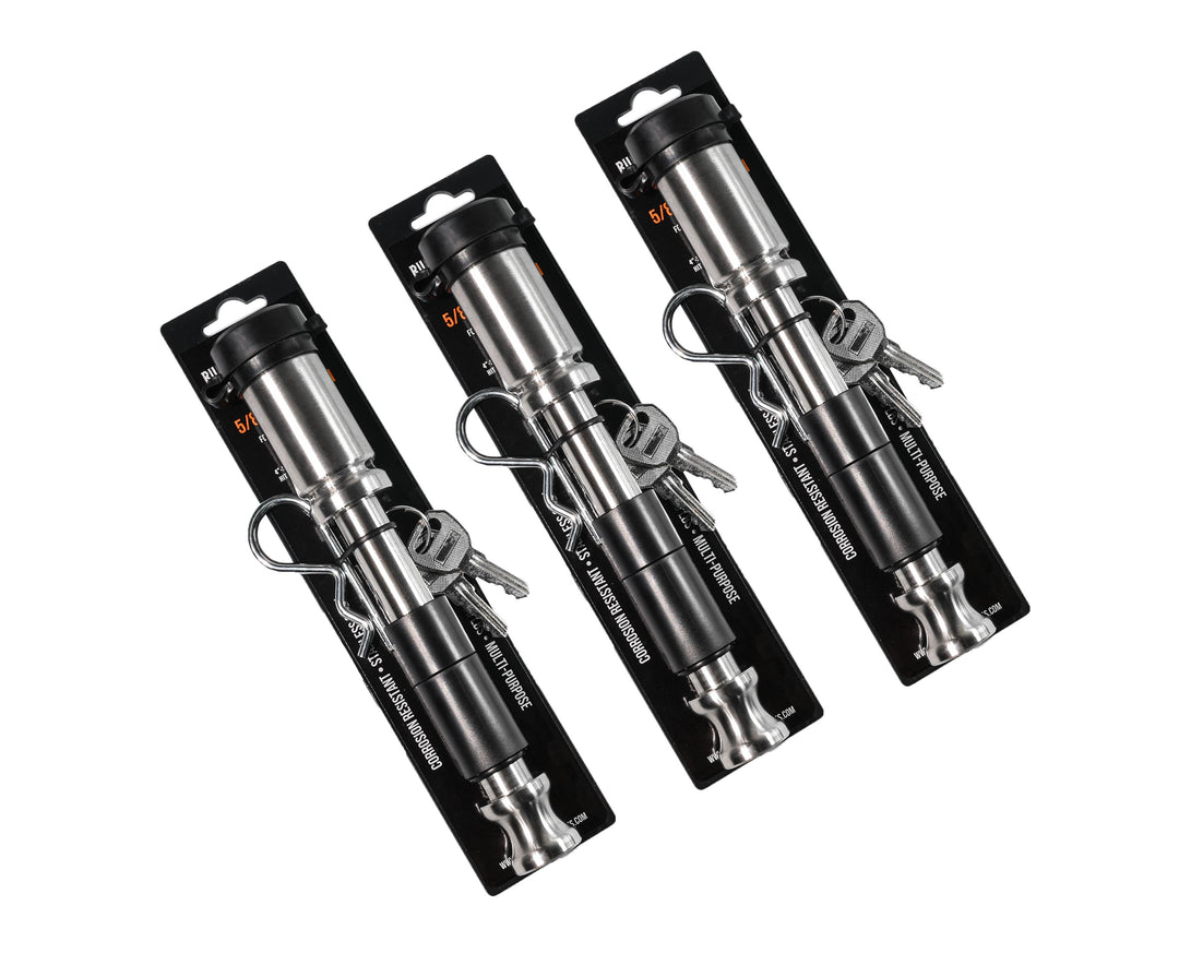 BulletProof 5/8" Locking Pin 3-Pack Keyed Alike (BPLP3)