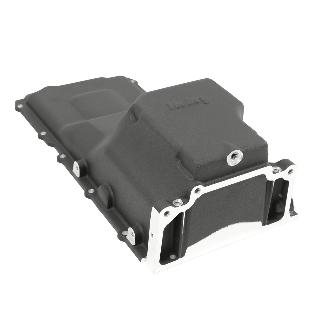 Holley GM LS Swap Oil Pan - 4WD / Truck / Off-Road - Black | SKU 302-4BK