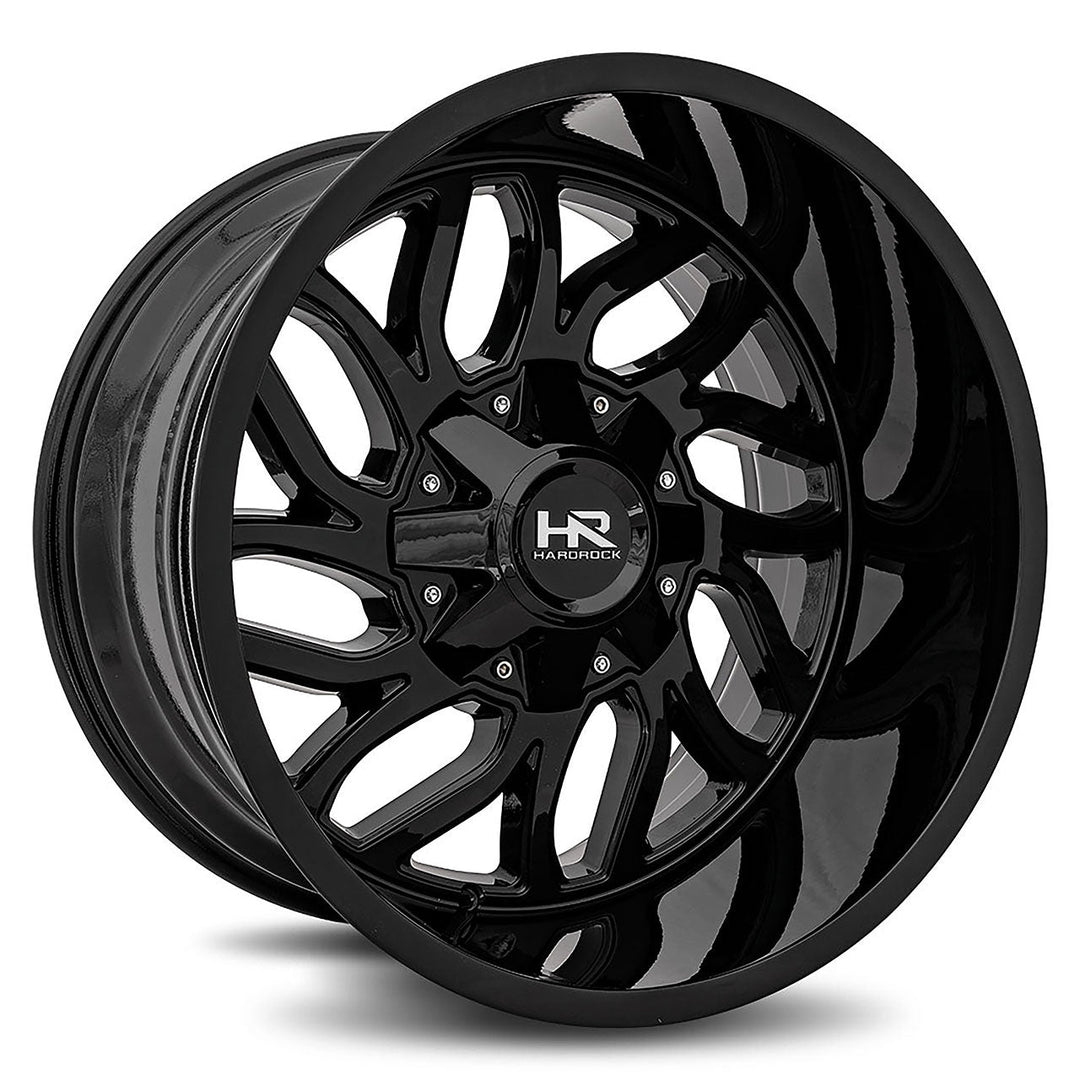 Hardrock Offroad H707 Destroyer | 22x10 | 8 On 165.1 | Offset -25 | Gloss Black | SKU H707-221081125GB