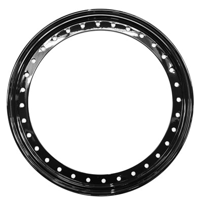 Raceline 17 Inch Steel Replacement Beadlock Ring 32 Hole RBL17-OUTERBLK-32