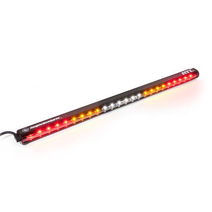 30 Inch Light Bar RTL Clear Solid Amber, White Center, Solid Amber 103002