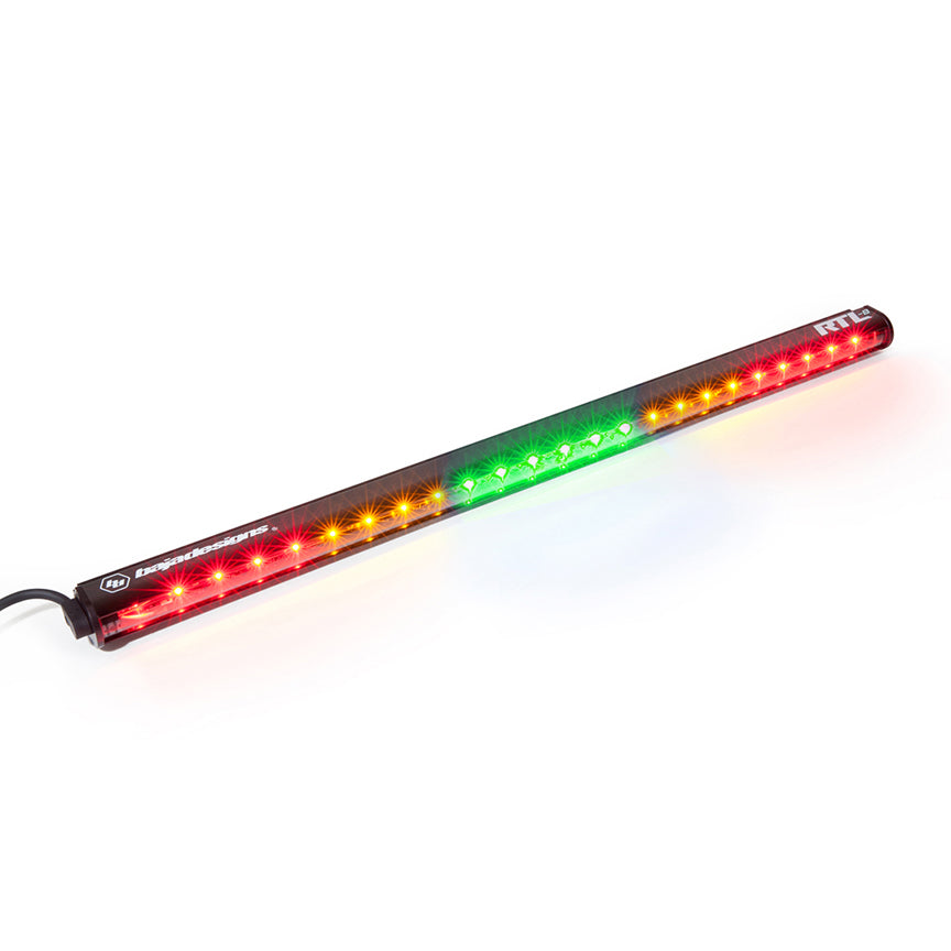 30 Inch Light Bar RTL-G Solid Amber, Green Center, Flashing Amber 103003