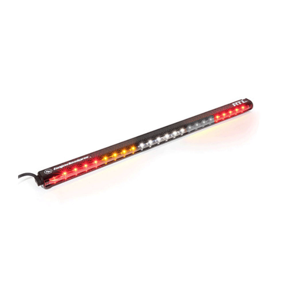 30 Inch Light Bar RTL-W Solid Amber, White Center, Flashing Amber 103005