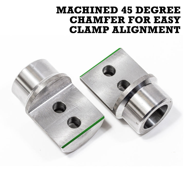 TMR Customs NON Interlocking ID Tube Clamp - Round