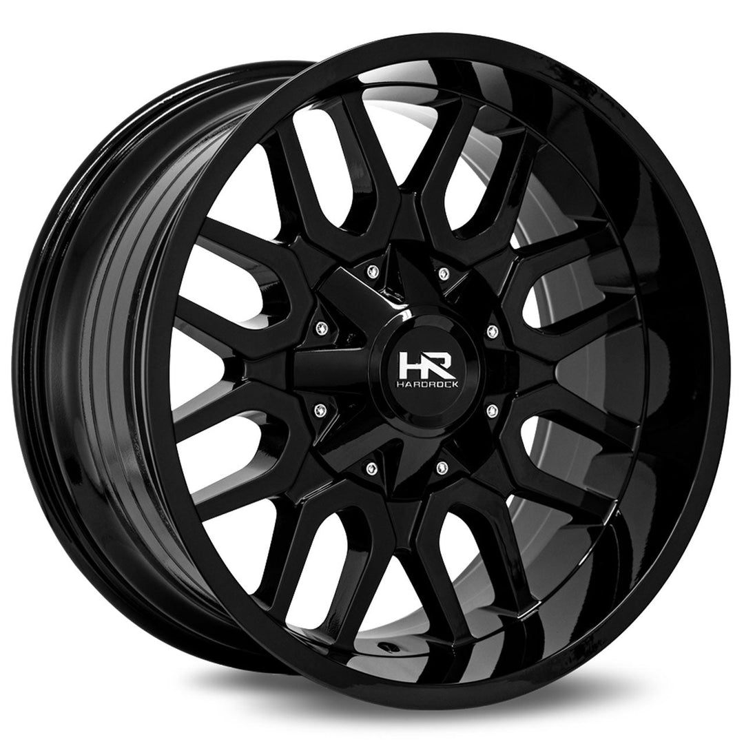 Hardrock Offroad H709 Commander | 20x12 | 8 On 170 | Offset -51 | Gloss Black | SKU H709-201270051GB