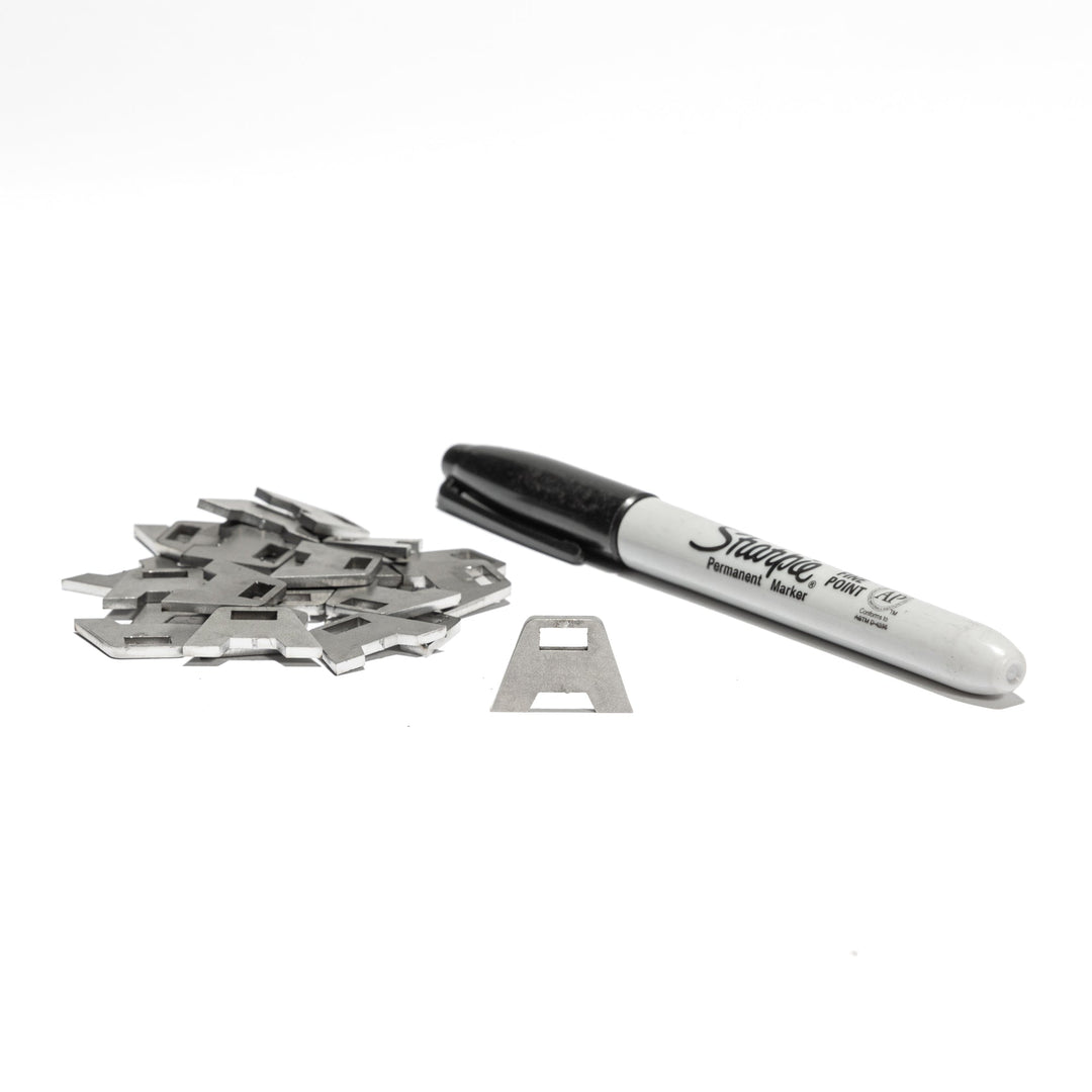 TMR Customs Weld On Zip Tie Tab/Cable Tie Tab - 25 PACK 1165
