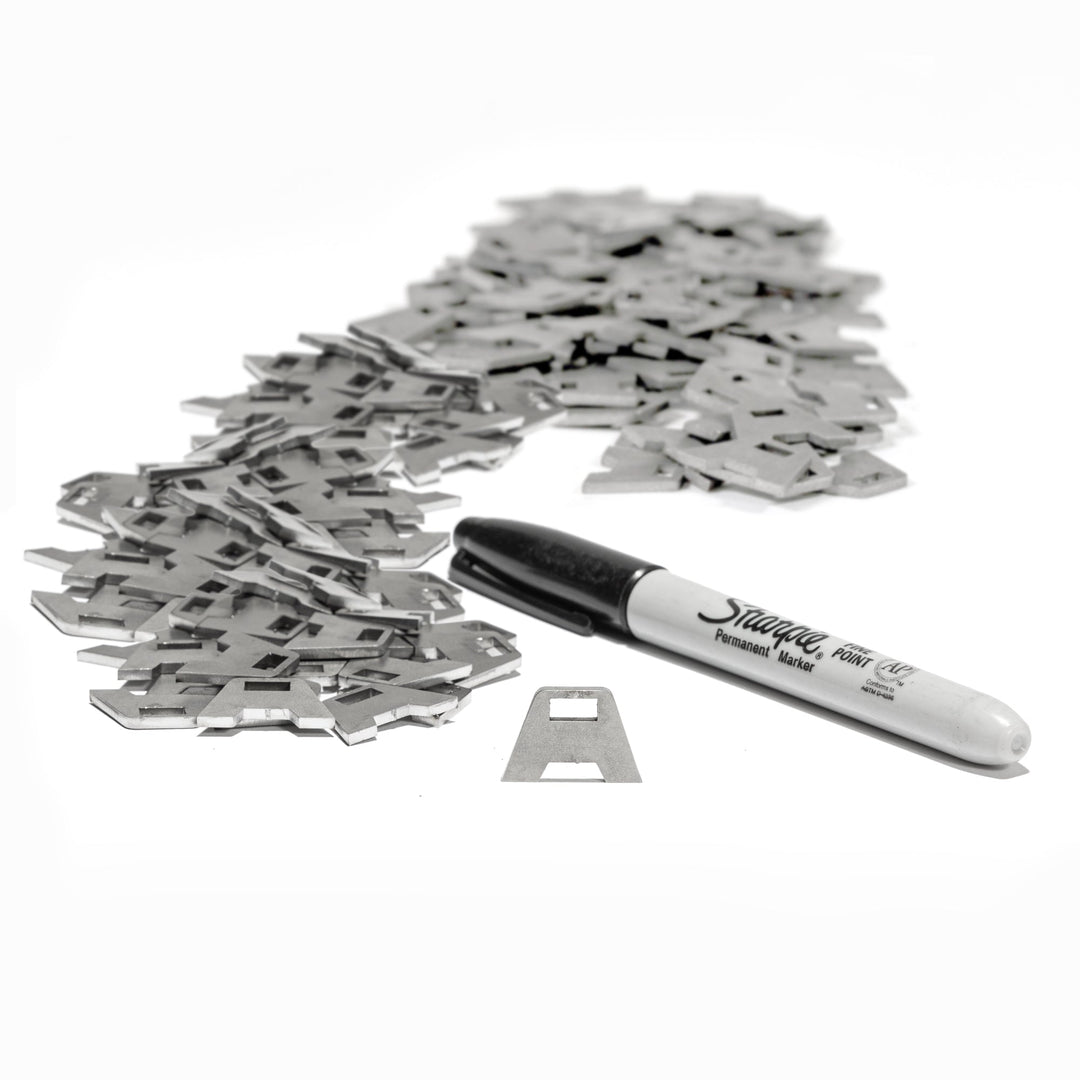 TMR Customs Weld On Zip Tie Tab/Cable Tie Tab - 100 PACK 1166