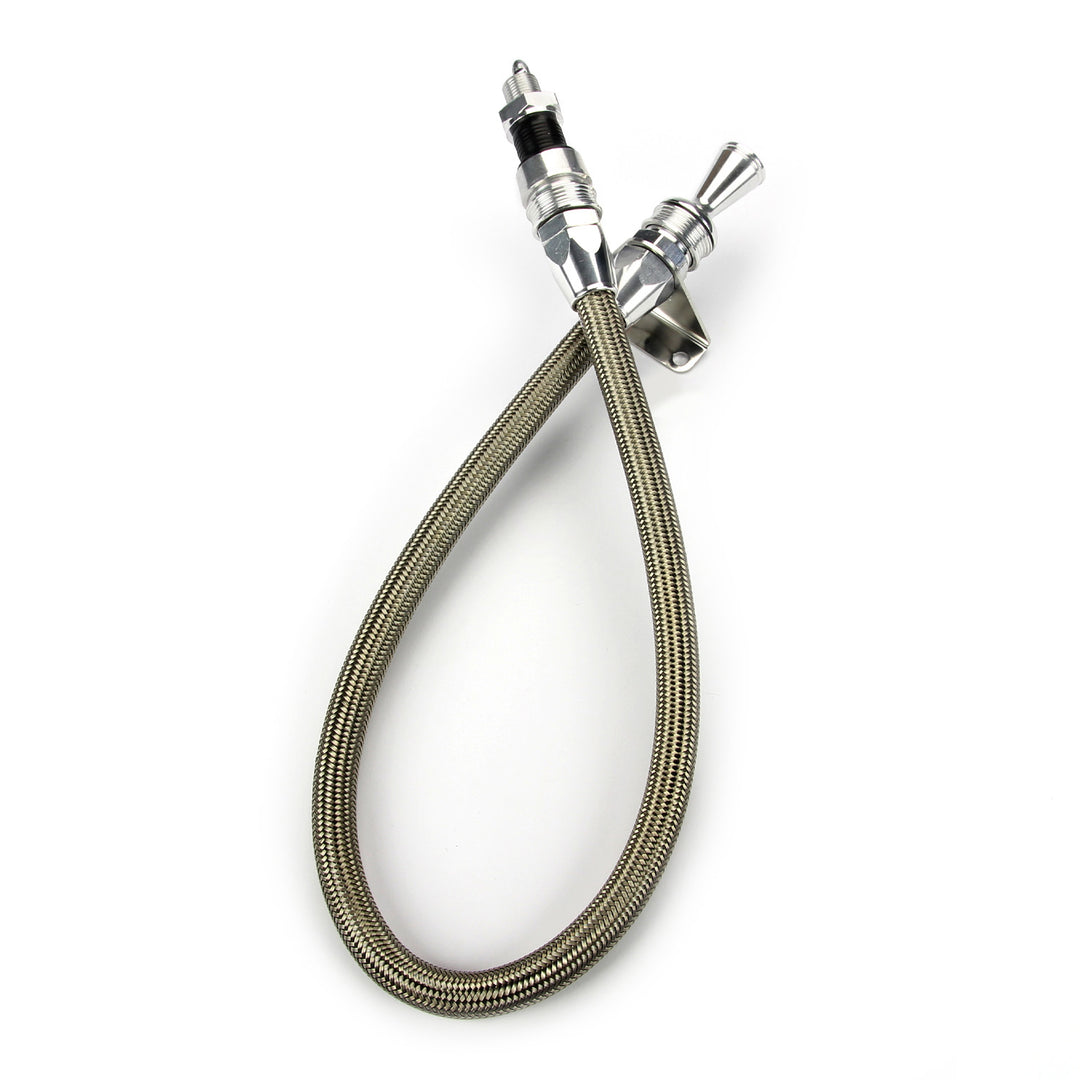 Lokar Anchor-Tight Locking Firewall Mount Transmission Dipstick for 700-R4